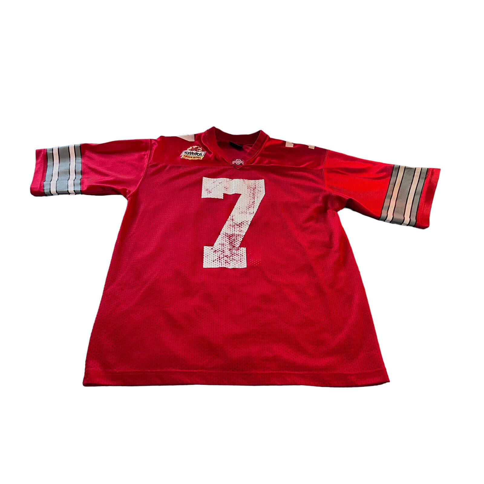 Vintage Ohio State Buckeyes Ncaa Fiesta Bowl Jersey 7 Large David Ross Vintage Ohio State Buckeyes Ncaa Fiesta Bowl Jersey 7 Large David Ross